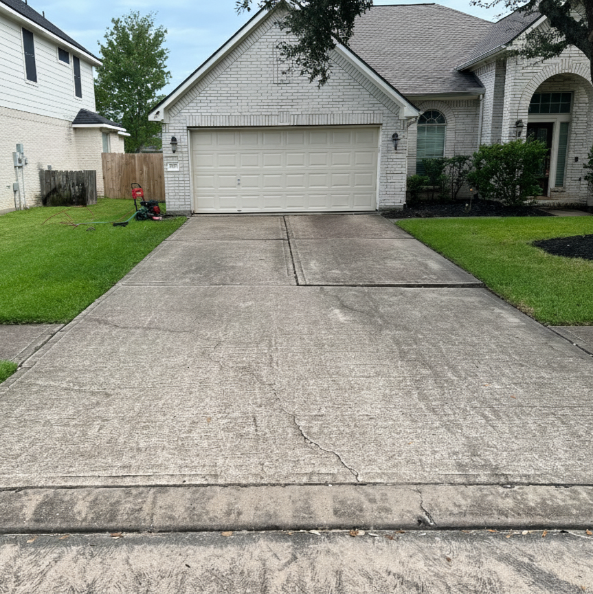 driveway-before